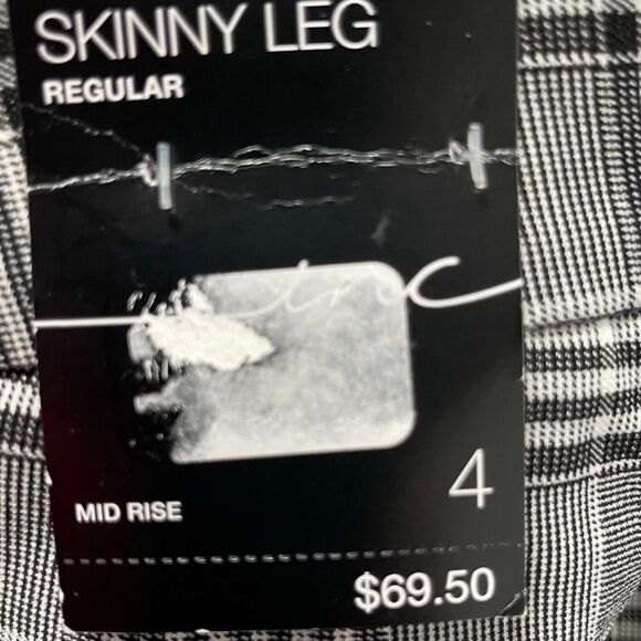 INC Women's Plaid Skinny Pants - Picture 4 of 4